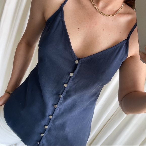 LAST M • CAMI TOP — In Navy - Picture 3 of 8